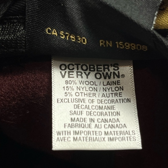 OCTOBERS VERY OWN OVO OG OWL WOOL HAT SPORT CAP SNAPBACK
BURGUNDY RED BRAND NEW - Picture 4 of 4